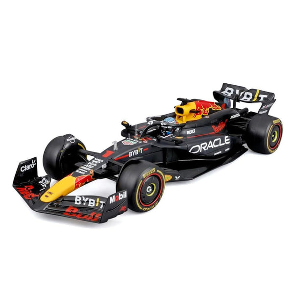 Bburago 2024 Oracle Red Bull Racing Car With Acrylic Box#1 Max Verstappen 1/24