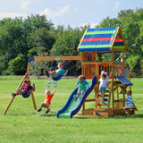 Backyard Discovery Northbrook Play Tower (Incl. Swings)