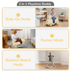 R For Rabbit Rock N Ride 3-in-1 Balance Board, Ride-On - Beige Grey