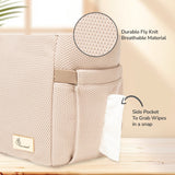 R for Rabbit Diaper Bag Caramello Tote Beige