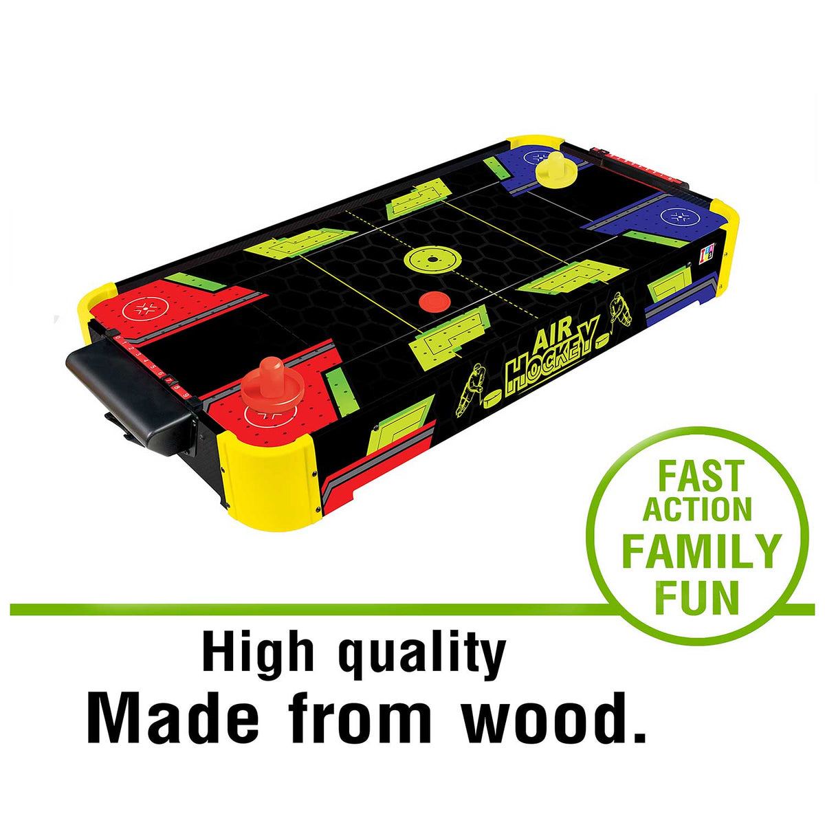 iTOYS Tabletop Air Hockey Big 3Y+ – Multicolor