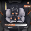 R for Rabbit Car Seat Jack N Jill - NXG Black Grey
