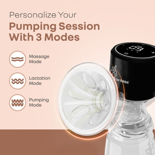 R For Rabbit Travel Friendly First Feed Nexa Breast Pump