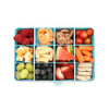 Melii Snackle Box Regular Blue 12 Compartment