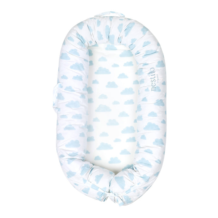 Masilo Organic Nestilo Baby Nest Newborn–8M – Cloud Blue
