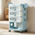 R For Rabbit Kiddo Korner Bear Baby Storage Organizer with 3 Drawers, Open Storage, 360° Wheels & Detachable Basket