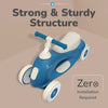 R for Rabbit Rideon Car Speedster - Zoomy Blue Grey