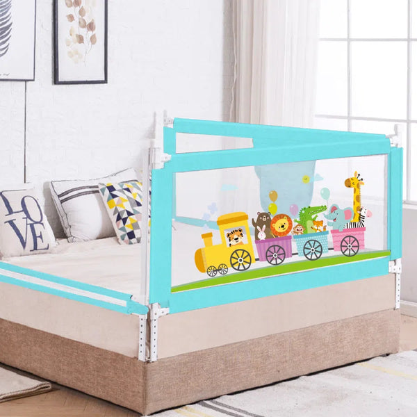 R For Rabbit Bed Rail Safety Guard Bed Rail Blue