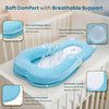 R For Rabbit Snuggy Teddy Baby Nest Lounger - 4 in 1