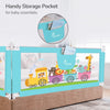 R for Rabbit Bed - Rail Safari Blue