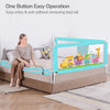 R for Rabbit Bed - Rail Safari Blue
