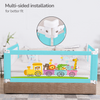 R For Rabbit Safari Bed Rail - Blue
