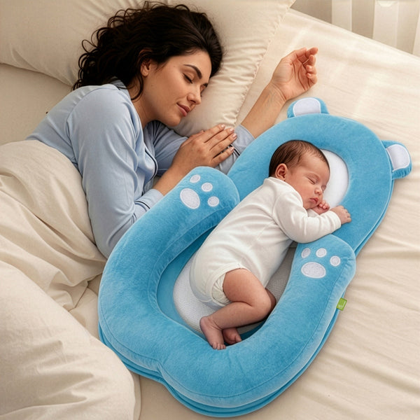 R For Rabbit Snuggy Teddy Baby Nest Lounger - 4 in 1