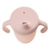 b.box Silicone Spout Cup 240ml – Blush Pink