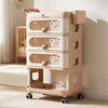 R For Rabbit Kiddo Korner Bear Baby Storage Organizer with 3 Drawers, Open Storage, 360° Wheels & Detachable Basket
