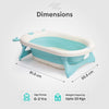 R For Rabbit Bath Tub Bubble Double Aqua Blue