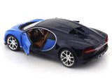 Maisto Bugatti Chiron Diecast Scale Model Car 1:24 Blue