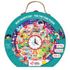 Chalk and Chuckles Busy Bear’s Day Tell the Time Clock Puzzle 45 cm Multicolor