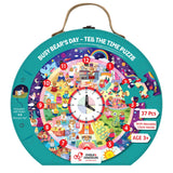 Chalk and Chuckles Busy Bear’s Day Tell the Time Clock Puzzle 45 cm Multicolor