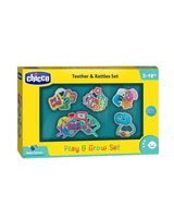 Chicco Play & Grow Rattle Gift Set Pack of 5 Multicolour