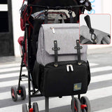 R For Rabbit Diaper Bag Caramello Smart Grey Black
