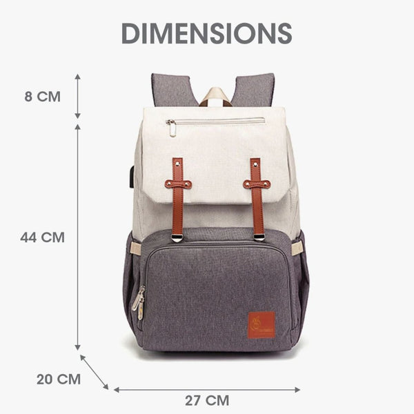 R for Rabbit Diaper Bag Caramello Smart Beige Brown