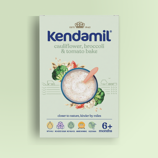 Kendamil Cauliflower Broccoli & Tomato Bake Cereal