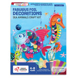 Chalk and Chuckles Fabulous Foil Art Sea Animals 21.6 × 26.7 × 4.6 cm Multicolor