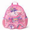 Vest School Bag For Kids 10" - Unicorn Pink