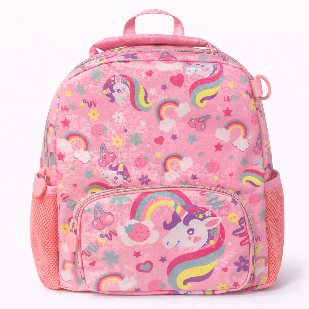 Vest School Bag For Kids 12" - Unicorn