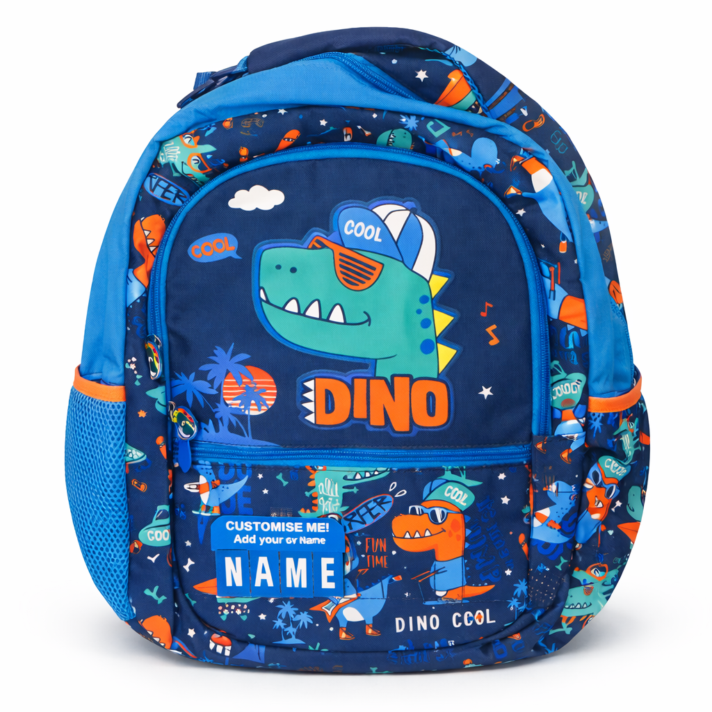 Vest School Bag For Kids 16" - Dino