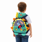 Vest School Bag For Kids 7" - Dino