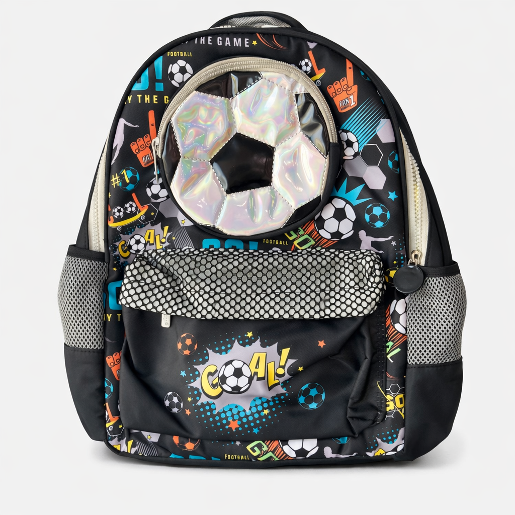 Vest School Bag For Kids 14" - Ball