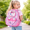 Vest School Bag For Kids 14" - Kitty