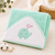Babiano Turtle & Bird Baby Hooded Towel – Mint Green