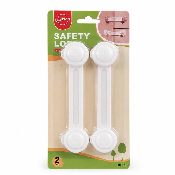 Weikang Baby Safety Lock for Cabinets & Drawers – Pack of 2