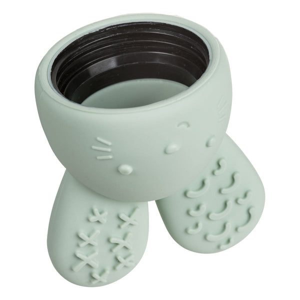 b.box Chill + Fill Cooling Teether – Sage Green | 3M+