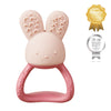 B Box Chill Plus Fill Bunny Teether - Blush Pink