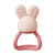 B Box Chill Plus Fill Bunny Teether - Blush Pink