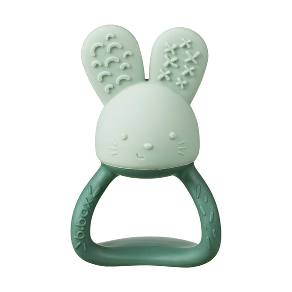 b.box Chill + Fill Cooling Teether – Sage Green | 3M+