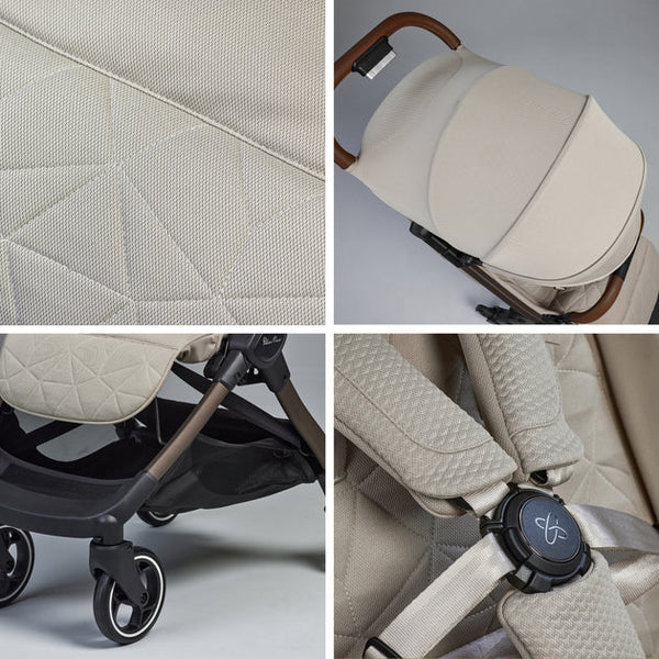 Silver Cross Clic 2 Stroller - Latte