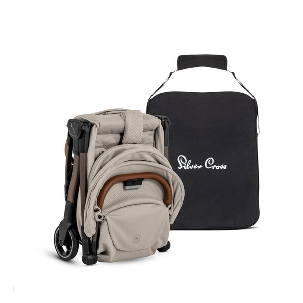 Silver Cross Clic 2 Stroller - Latte