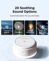 Momcozy Portable Baby Sound Machine - Cold Light