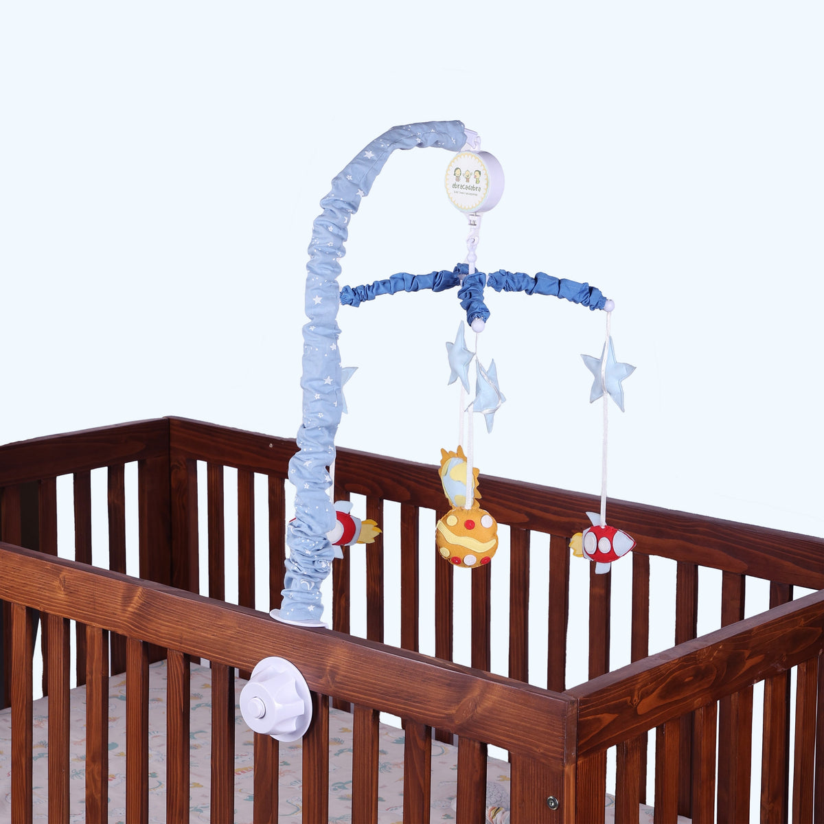Abracadabra Rocketman Musical Cot Mobile – Battery-Free