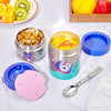 Rabitat Mealmate Max Insulated Lunch Flask With Add On Steel Container - Diva