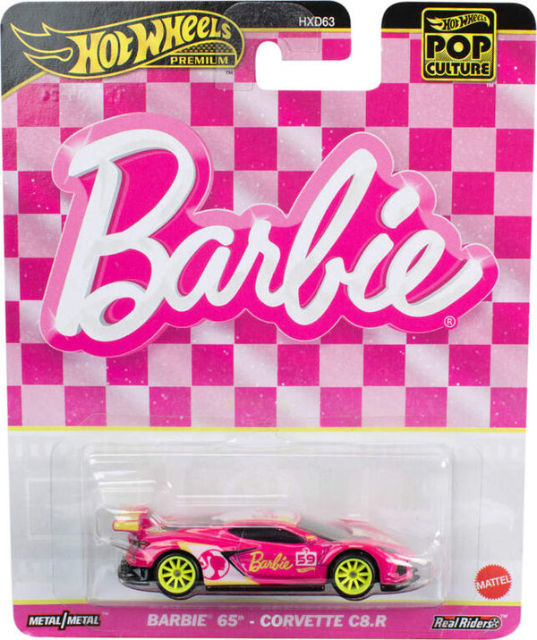 Hot Wheels Premium Pop Culture Barbie 65 Corvette C8.R