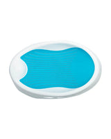 Hopop Silicone Baby Bather with Mesh Sling 61 × 38 × 20 cm Blue