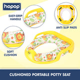 Hopop Cushioned Baby Toilet Training Seat with Handles - Lion