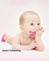 Hopop Silicone Giraffe Teether One Size Green