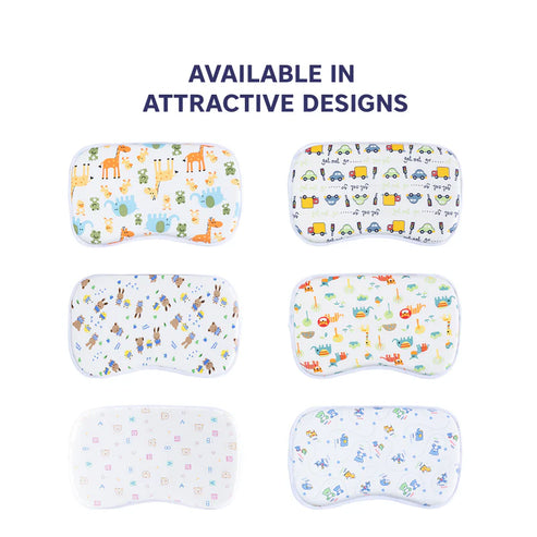 Hopop Memory Foam Baby Flat Head Shaping Pillow Newborn+ – Baby Bear